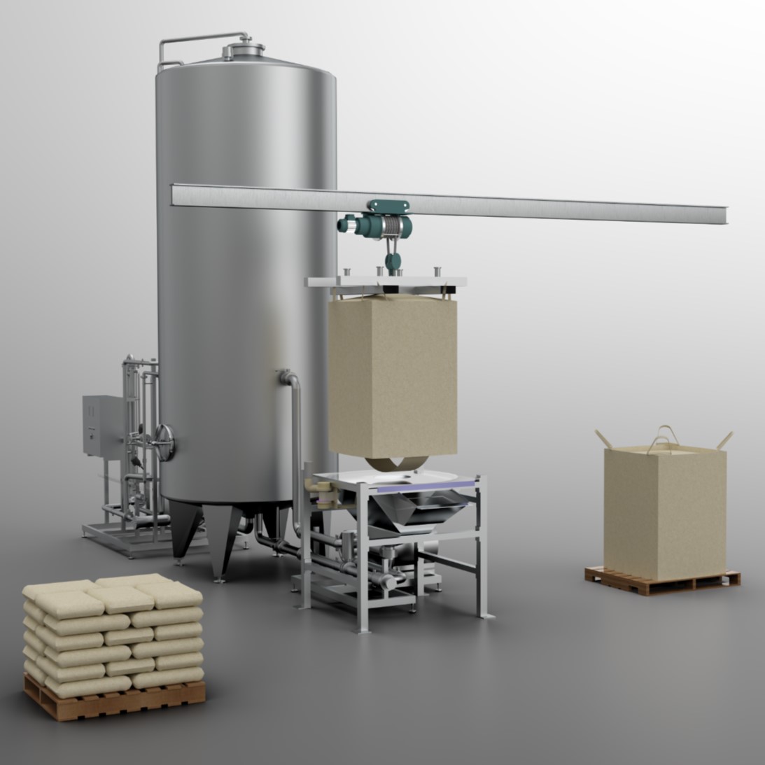 Şeker Eritme Sistemi